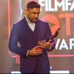 Amit Sadh Instagram - For those who are complimenting my look from last night, the credit goes to the fabulous guys at @tisastudio who have designed the outfit & my incredible team - @_taalib_hussain_ (hairstylist) & @ramesh4217 dada (makeup). It takes tons of efforts by a lot of people to keep you standing & surviving and I have got the best team who backs me. As for all my fans/wellwishers/audiences who've been congratulating me & flooding my DMs, a big thank you to all as this could not have been possible without your selfless love & support. Lots of love & a big hug to each one of you. I will keep finding ways & time to respond to you. Have patience. Together, we win!