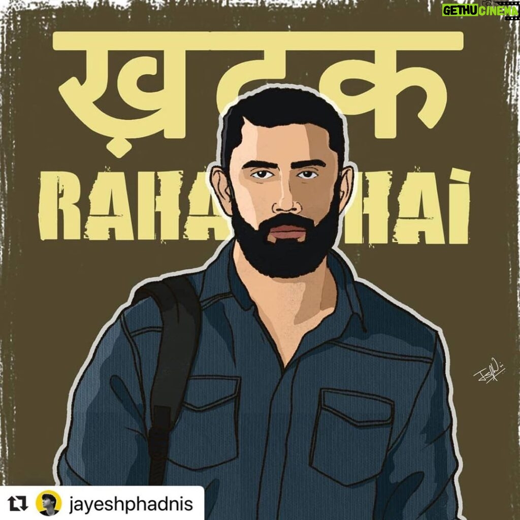 Amit Sadh Instagram - Thank you bro for being so generous with your praise. Humbled. Touched! 🤗♥️ #Repost @jayeshphadnis with @make_repost ・・・ How can you be so quiet and yet so much expressive at the same time @theamitsadh? Ye baat mujhe khatak rahi hai😂 Kabir Sawant has to be the best character! . Tag the bossman @theamitsadh in the comments below! . . . #amitsadh #breathe #breatheintotheshadows #breatheseason2 #amazon #amazonprime #tv #series #bingewatch #abhishek #bachchan #kabir #kabirsawant #police #digitalart #illustration #khatakrahahai #todreamsthatneverend #woe #wacom #characterdesign #caricature @primevideoin @breatheamazon