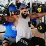Amit Sadh Instagram - Let me introduce you to the master of this monster! My coach / brother and friend @rakeshudiyar (on a bad day, we call him a dacoit. You can wonder why 😉) ! This is to thank you for all the push and shove and all the blood and sweat that you've put into this!! You have played a big part in making me #KabirSawant! We have more to do and many more characters to work on. Until then, this is just a small thank you note! 🙏🙏 @mayankvsharma #BreatheIntoTheShadow