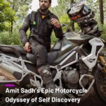 Amit Sadh Instagram - Amidst a busy acting career, actor Amit Sadh (@theamitsadh) find solace in nature and motorcycles. His recent 5,288-kilometer solo expedition on a Triumph Tiger (@indiatriumph) 1200cc from Mumbai to Kinnaur, Spiti, Zanskar Valley, and Leh was more than a test of riding skills—it was a transformative journey, connecting him with the great outdoors and diverse cultures. Head to the #linkinbio to read more. ✍️: @theamitsadh #amitsadh #triumphtiger #motorcyclespirit #bollywood