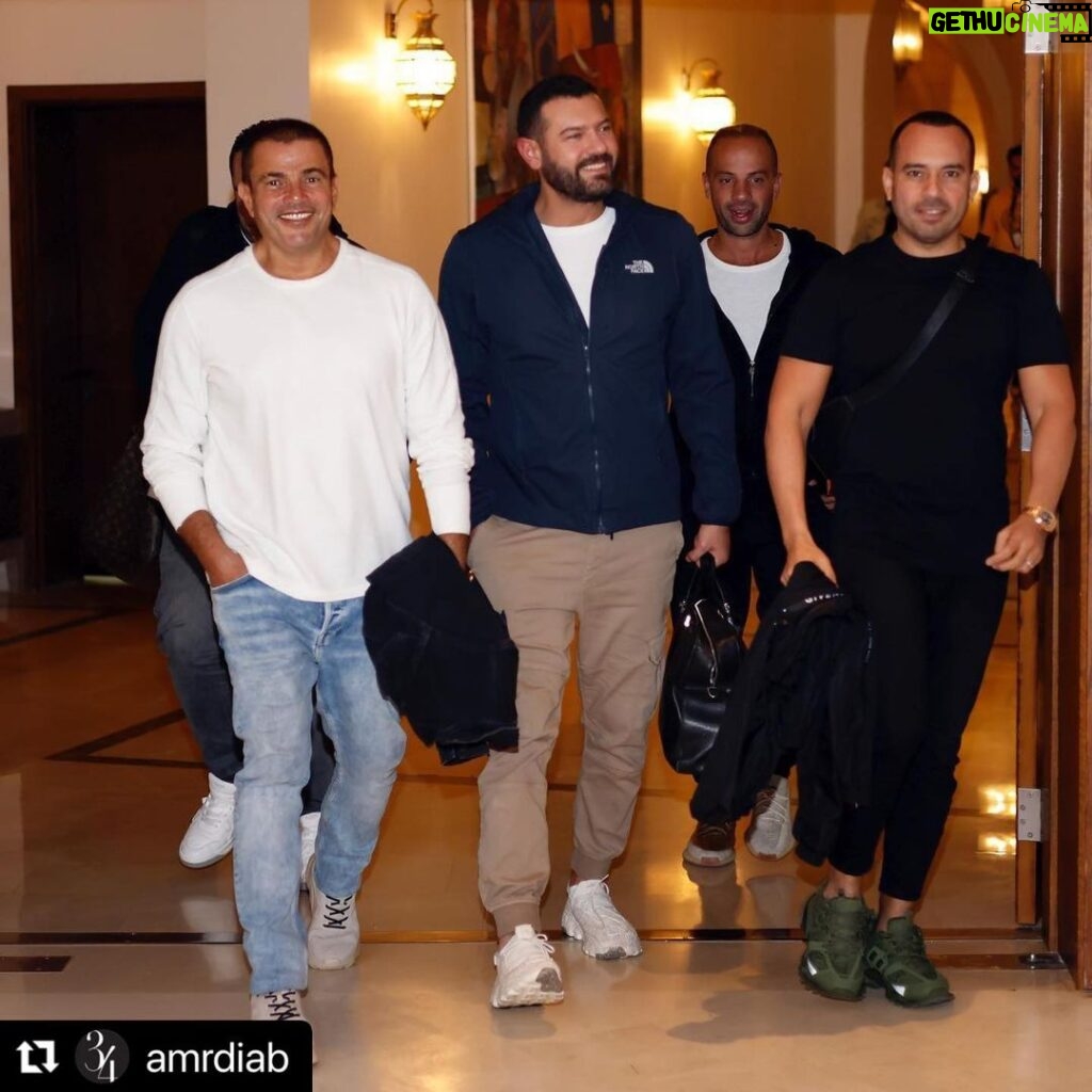 Amr Youssef Instagram - Just landed in #riydah for the #middlebeast waiting to see the one and only @amrdiab on stage 🔥🔥🔥 Durrat Al Rriyadh درة الرياض