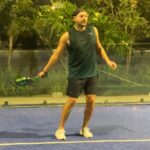 Amr Youssef Instagram – #paddletennis my new addiction 😎