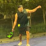 Amr Youssef Instagram – #paddletennis my new addiction 😎