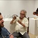 Amr Youssef Instagram - شكراً للفنان الكبير #جلال_جمعة و شكراً جاليري #المشربية و صديق العمر #عمرو_عميرة @galal.gomaa1 @amr_emira @almashrabiaart