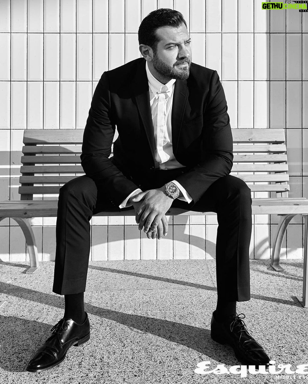 Amr Youssef Instagram - My Esquire Middle East @esquiremiddleeast Cover @amryoussefofficial Production: Maison Mehany @maisonmehany Photography: Bilo Hussien @bilohussein Creative Direction and Styling: Anne Mehany @annemehany - Maison Mehany @maisonmehany Art director: Andrew Mehany @andrewmehany - Maison Mehany @maisonmehany Assistant Art Director: Youssef el Sayed @useflsay- Maison Mehany Clothes: EGO @ego_eg Watches: Felopateer Palace @felopateerpalaceofficial Jewelry: Azza Fahmy @azzafahmy Thank you SODIC for the location! @sodicrealestate