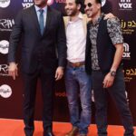 Amr Youssef Instagram - طبعاً ايرادات #ولاد_رزق2 العظيمة انتم السبب فيها بس بالنسبالي الاهم ان الفيلم عجبكم و اغلبية الناس دخلت تشوفه اكتر من مرة و ده النجاح الحقيقي ، فرحان جداً بالنجاح الكبير ده و استمتعت بالعمل في فيلم كبير زي ده مع كل اصحابي و اخواتي و طبعاً المخرج المهم #طارق_العريان شكراً ليكم و يارب دائماً عند حسن ظنكم عشان الواحد بينسي المجهود و التعب لما العمل بيعجبكم ❤️ Special thanks for @concrete_official @santoniofficial And my friend @stephenpr.me for taking care of the look in the movie premiere #amr_youssef