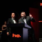 Amr Youssef Instagram – Thank you @he.magazine for the Award ✨