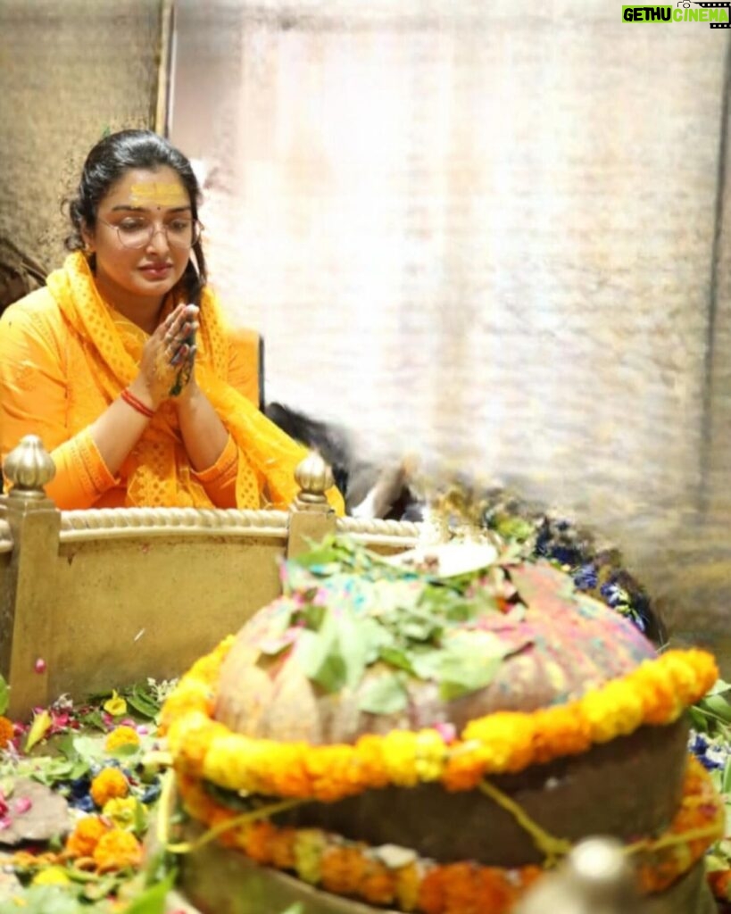 Amrapali Dubey Instagram - महाशिवरात्रि की अनेकों शुभकामनाएँ 😍👍🏻 माँ पार्वती और देवों के देव महादेव की कृपा हम सब पर हमेशा बनी रहे 🥹🙏🏻 हर हर महादेव 🙏🏻 Markanday Mahadev