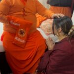 Amrapali Dubey Instagram - परमपूज्य जगत गुरु श्री रामभद्राचार्य जी के दर्शन करने का सौभाग्य मिला और उनके अमृत महोत्सव {75 वाँ जन्मोत्सव} की बधाई देने का अवसर मिला 🥰 गुरुजी जितने विद्वान और ज्ञानी हैं, उतने ही प्यारे और हंसमुख भी हैं 🥰🙏🏻 #जयश्रीराम🚩 श्री राम जन्मभूमि, अयोध्या - Shri Ram Janmabhoomi, Ayodhya