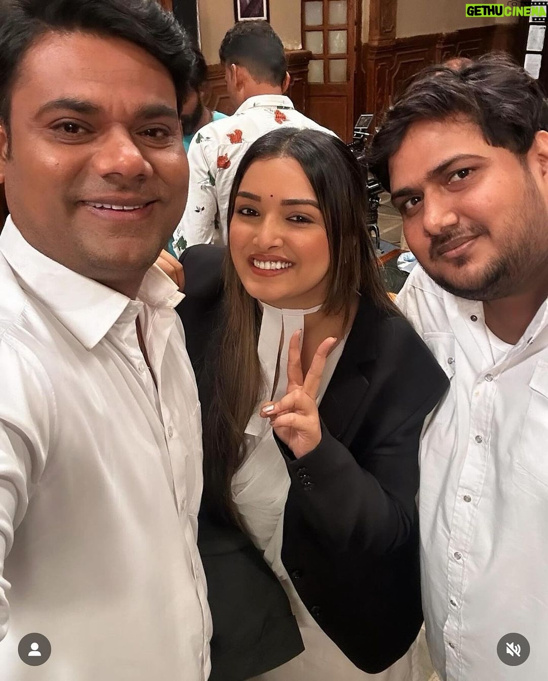 Amrapali Dubey Instagram - Birthday wishes @devsingh6780 ji 🥰 stay happy and blessed forever 😍