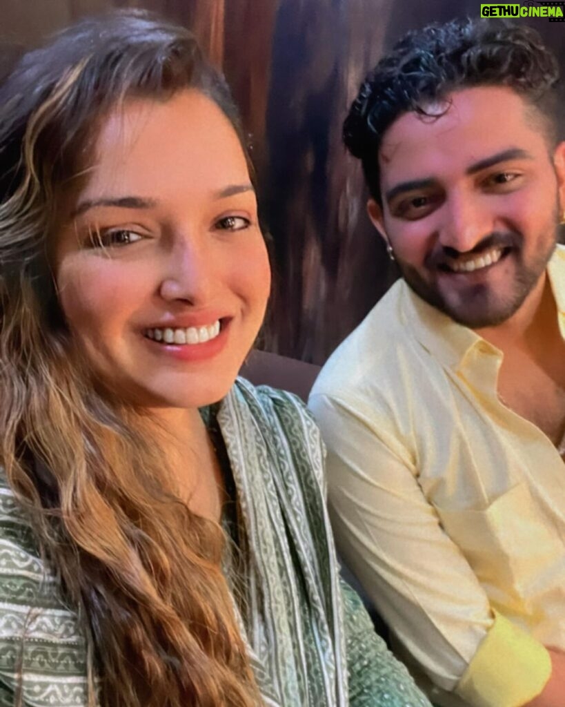 Amrapali Dubey Instagram - Wishing you many many happy returns of the day @my_anurag 🥰 wishing for you to stay happy, healthy and successful this year 🥰🤘🏻