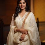 Amritha Aiyer Instagram - ⭐️✨ . Outfit - @yaksideepthireddy Jewellery - @kushalsfashionjewellery Styled - @shrushti_216