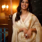 Amritha Aiyer Instagram - ⭐️✨ . Outfit - @yaksideepthireddy Jewellery - @kushalsfashionjewellery Styled - @shrushti_216