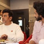 Amritha Aiyer Instagram - So kind of you @nimmashivarajkumar sir. Thank you for taking the time to watch our movie #HANUMAN 🙏🏻