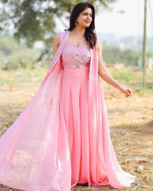Amritha Aiyer Instagram - 💖
.
Outfit - @@meghmalhaar_
@oakpinionpr 
Styled - @shrushti_216