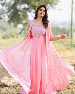 Amritha Aiyer Instagram - 💖
.
Outfit - @@meghmalhaar_
@oakpinionpr 
Styled - @shrushti_216