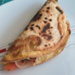 Amruta Khanvilkar Instagram – Sunday brunch by me – Almond wrap with egg and my fav veges (spinach tomato onions and mushrooms … amazing almond wraps by @gobbleright 
My poison forever #blackcoffee #easypour 
#sundayindulgence #dqy8 #75mediumchallenge #cleaneating 
#fitnessmotivation #fitness #amuchifitnessjourney