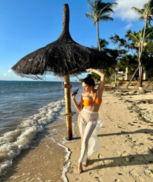 Amruta Khanvilkar Instagram - #whatatrip …. With memories …. Little sand … lots of sun and a #mauritiantan what a trip this has been ….chilling with adu @aditik26 ….late night talks at the bar ….making a new friend #shreya from @europamedia.ent …indulging in #mauritianfood and #desserts at the fabulous @sofitelmauritiuslimperial 
#mauritus is a place which will make you wanna come back 
Thankyou @europamedia.ent for making this happen 
Thankyou @mauritius.tourism @mauritius_india for making me fall in love with this place 
Saying good bye for now but definitely coming back for more 

#MauritiusNow
#FeelOurIslandEnergy
#mauritiustourism
#SofitelFrenchZest
#SofitelImperial#SofitelMauritius#Sofitel #amutravels2024