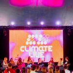 Amybeth McNulty Instagram - Thank you so much to @climateliveuk for inviting me to speak alongside some of the strongest, kindest and most inspiring people. CAN YOU HEAR US YET? 📸: @oscarxblair