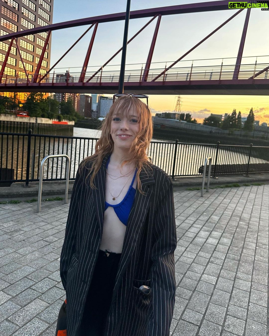 Amybeth McNulty Instagram - Light as feathers the witches fly, The horn of the moon is plain to see; By a firefly under a jonquil flower A goblin toasts a bumble-bee.