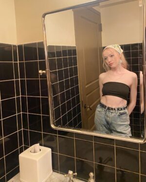 Amybeth McNulty Instagram - Breaking the fourth wall