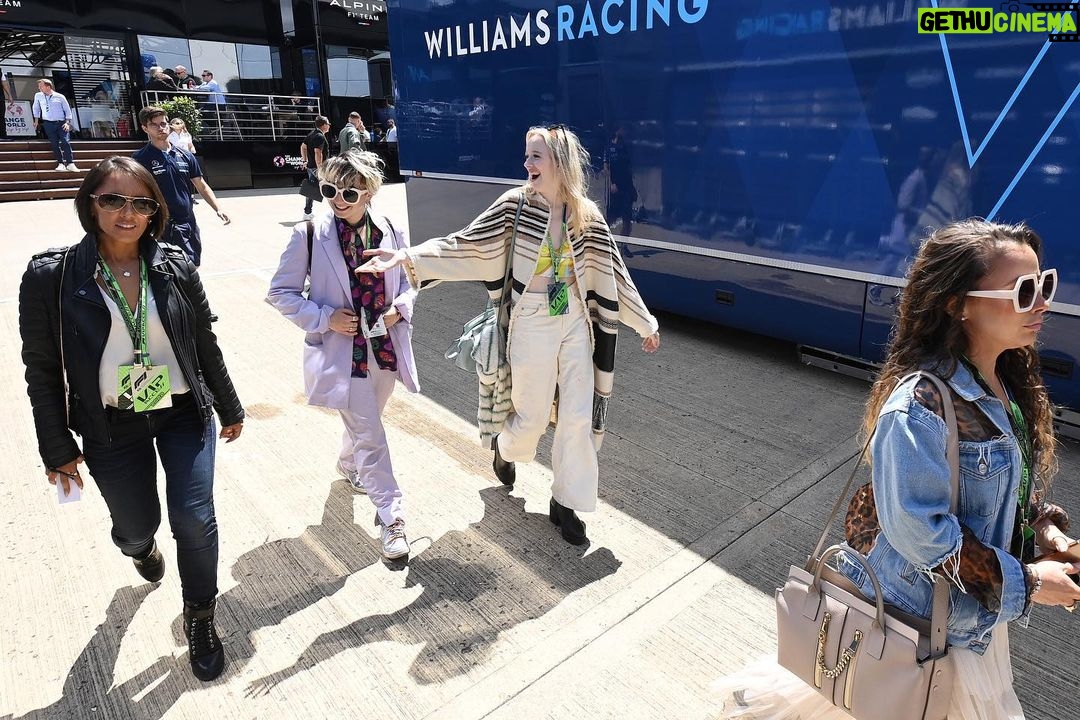 Amybeth McNulty Instagram - @williamsracing MY DREAM COME TRUE