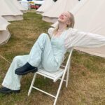 Amybeth McNulty Instagram - Glastonbury!!!!!!