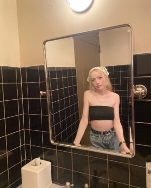 Amybeth McNulty Instagram - Breaking the fourth wall