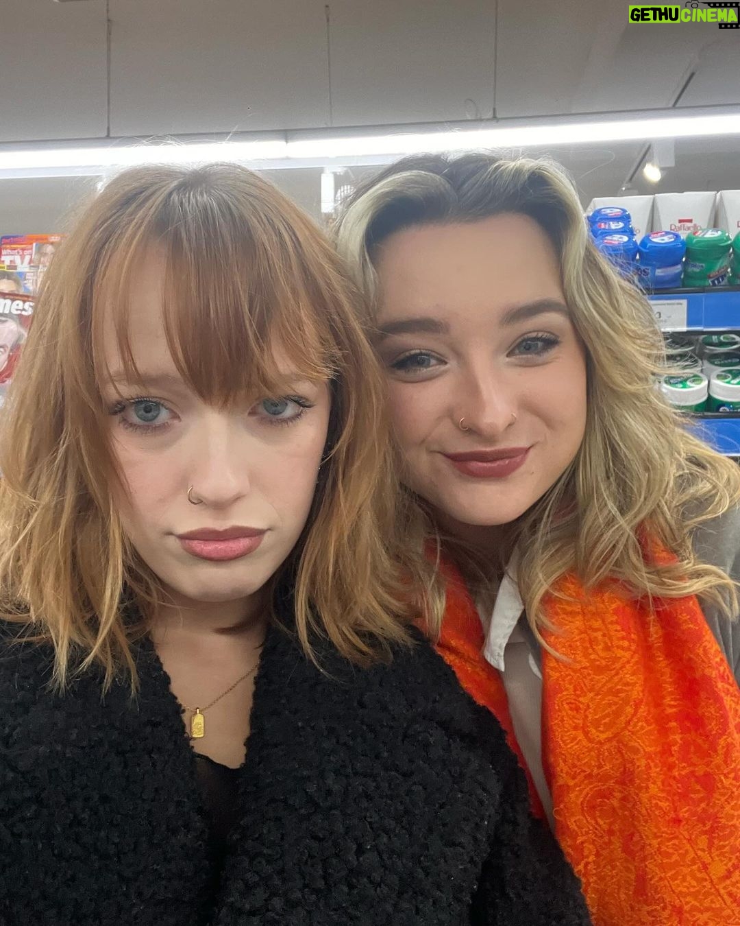 Amybeth McNulty Instagram - She’s going to be the best maid of honour for me one day❤️