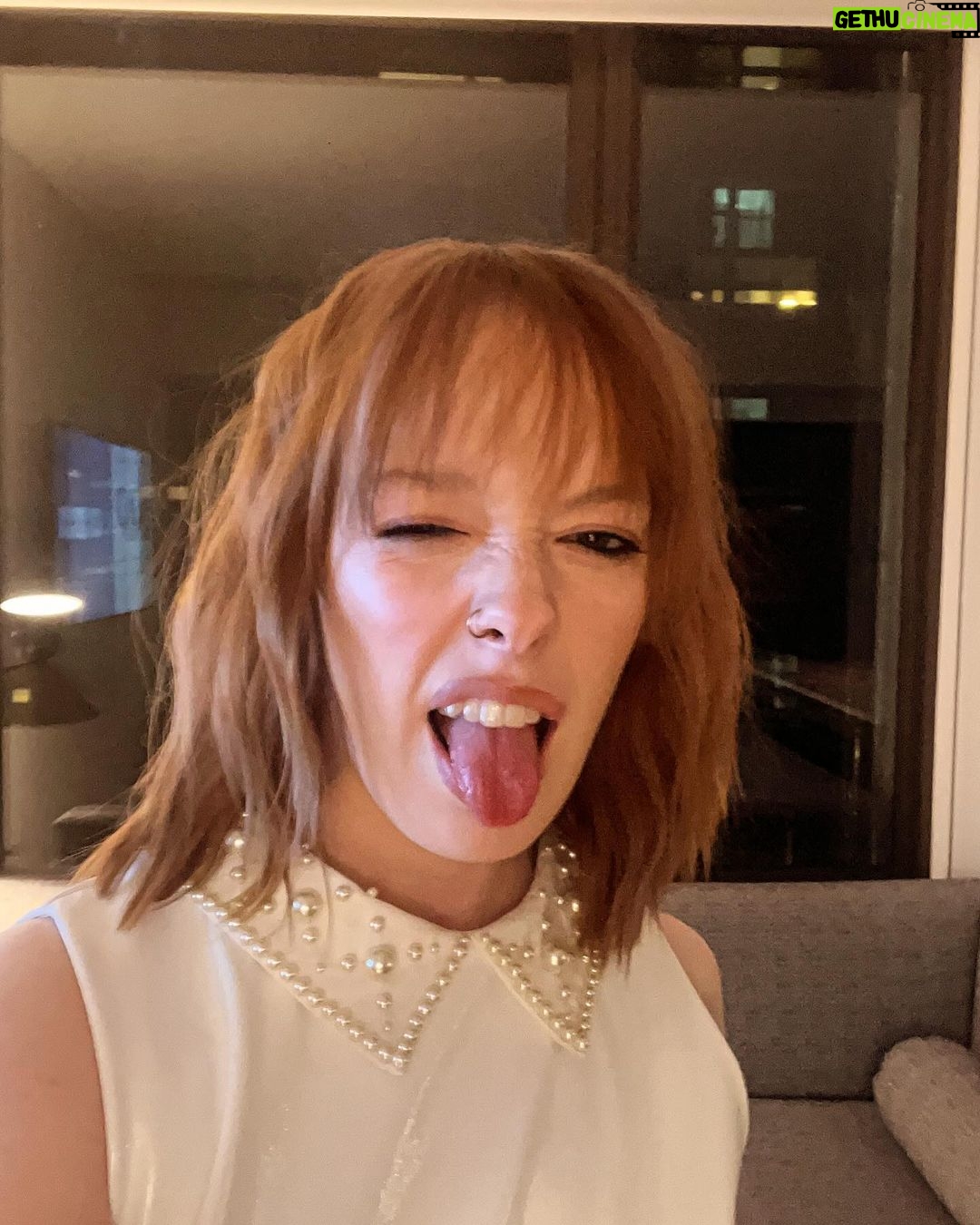 Amybeth McNulty Instagram - Thank you America❤️ Los Angeles, C.A.