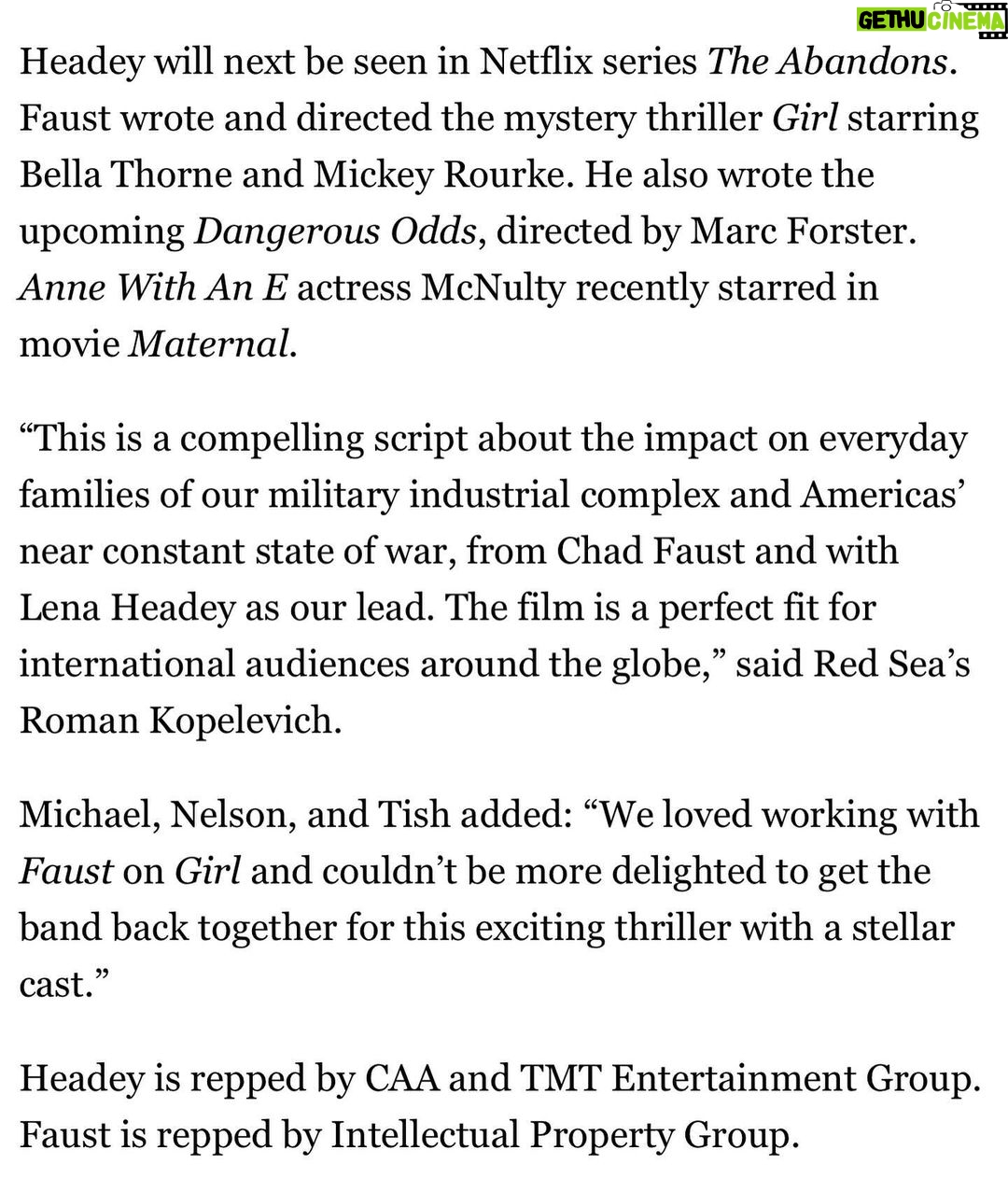 Amybeth McNulty Instagram - This is going to be so special❤️