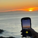 An Yu-jin Instagram - The sunset(rise) is everything Hawaii