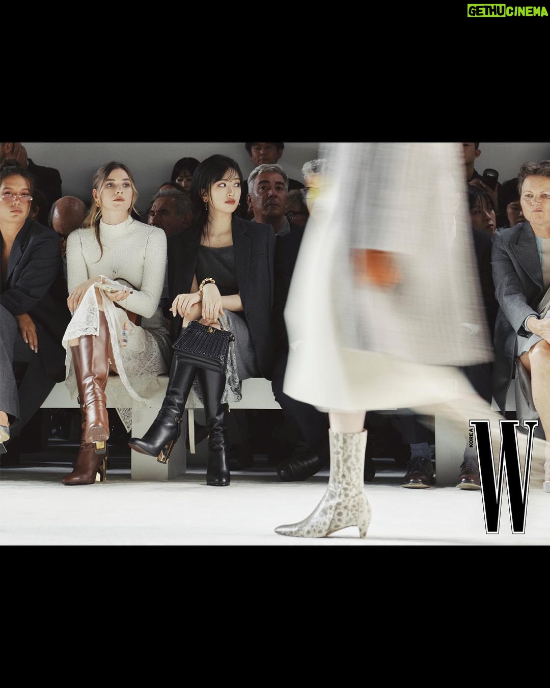 An Yu-jin Instagram - Milan memories @wkorea @fendi