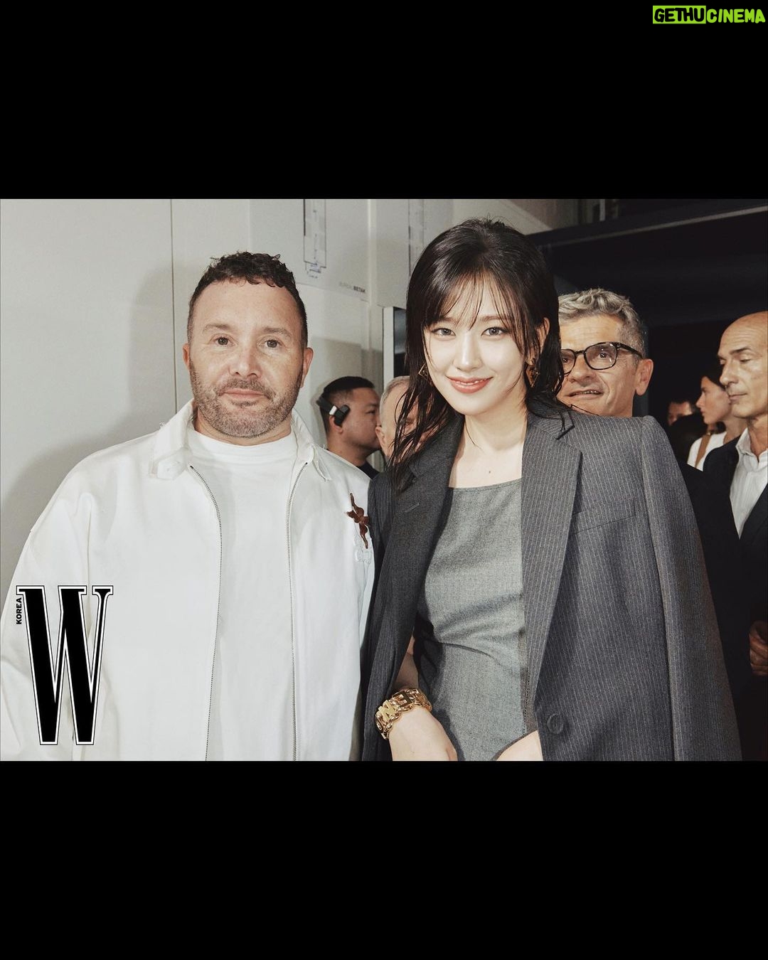 An Yu-jin Instagram - Milan memories @wkorea @fendi