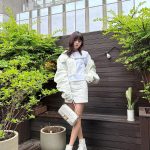 An Yu-jin Instagram - ☁🌿 @fendi @mrkimjones @silviaventurinifendi @delfinadelettrez @themarcjacobs #MarcJacobsXFendi #AD