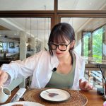 An Yu-jin Instagram - 시럽은 신중하게 뿌리는 편🥞