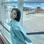 An Yu-jin Instagram - On my way✈️💨
