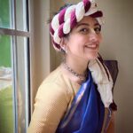 Anagha Bhosale Instagram - Today is Gopastami. On this auspicious day, Nanda Maharaj sends Krishna and Balrama for the first time to herd the cows. Krishna now stepped into the age of kumara from pauganda. Till the age of pauganda, Krishna was a calf keeper. After stepping into the age of Kaumara, on the auspicious day of Gopastami Lord Shri Krishna started to herd the cows. To witness this incident Srimati Radharani took the form of cowherd boy because of Her resemblance to Subala-sakha, She donned His dhoti and other garments and joined Krishna. The main aim of Gopastami is to protect cows and provide service for their sewa. Devotees feed fodder to cows and do parikrama