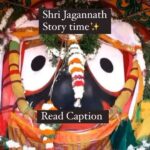 Anagha Bhosale Instagram - Lord of the universe- Shri Jagannath Katha Mata Rohini was asked to tell pastime of vraj by Krishna’s wives in Dwarika (when krishna was separated from Vrindavan & staying in Dwarika) so they requested-please tell us we went to hear Vraj Leela, Rohini mata said- if I tell you then immediately Krishna and Balaram would come and they will become so ecstatic and they will not be able to control their emotions so better I do not tell.No we want to hear we want to hear, so some should guard the door. So Subadra mia said I am the sister I will guard the door when they come I will warn you and you will stop speaking. So Rohini Devi began to speak about the beautiful pastimes of Vrindavan. When she was speaking immediately Krishna and Balaram could understand Rohini is describing Vraj Leela let us go to hear, and they came running to hear to that place. The problem is Subadra standing in the door way to guard she was in some much of ecstasy she became stun unable to move or speak she could not warn them.Balaram stood on one side and Jagannath stood on other side they both became stun hearing Vrindavan leela in separation in ecstasy of separation from Vrindavan.