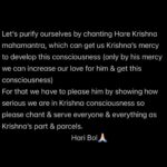 Anagha Bhosale Instagram - If we simply Have Devotion we have everything- HH Radhanath Maharaj