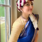 Anagha Bhosale Instagram - Today is Gopastami. On this auspicious day, Nanda Maharaj sends Krishna and Balrama for the first time to herd the cows. Krishna now stepped into the age of kumara from pauganda. Till the age of pauganda, Krishna was a calf keeper. After stepping into the age of Kaumara, on the auspicious day of Gopastami Lord Shri Krishna started to herd the cows. To witness this incident Srimati Radharani took the form of cowherd boy because of Her resemblance to Subala-sakha, She donned His dhoti and other garments and joined Krishna. The main aim of Gopastami is to protect cows and provide service for their sewa. Devotees feed fodder to cows and do parikrama