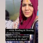 Anagha Bhosale Instagram - jnana-yajnena chapy anye yajanto mam upasate ekatvena prithaktvena bahudha vishvato-mukham “Others, who engage in sacrifice by the cultivation of knowledge, worship the Supreme Lord as the one without a second, as diverse in many, and in the universal form.”—Bhagavad-gita 9.15 . Before this verse, Lord Krishna has just described the mahatmas, or the great souls, who worship the Supreme Lord by the process of kirtana. Kirtana means chanting. Or kirtana actually means describing. You can describe with music. You can describe with words. You can describe in speeches. Any sort of describing is called kirtana. And unless you hear, you cannot describe. If you do not know anything about the Supreme Lord, then how can you describe Him? Therefore hearing, shravanam, is the first of the nine processes of devotional service to the Lord.. The Vedic literature is called shruti-shastra. Sruti means to receive by hearing, and shastra means scripture. If you want to know the Supreme, you do not need to qualify yourself materially. You can remain what you are. God has given you the power of hearing. If you hear from authoritative sources, then you become perfect, simply by hearing. Therefore the first principle, hearing, is recommended. Formerly, students heard the Vedas from the spiritual master. In the Bhagavad-gita you’ll find that Arjuna is hearing from Krishna. He’s not studying Vedanta philosophy on the battlefield. He is simply hearing. That is the process. You can hear at any place. Even on the battlefield you can hear from the authoritative source.