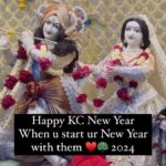 Anagha Bhosale Instagram - May 2024 bring love, light & happiness in everyone’s life 🦚✨ Happy New year….so happy to start this year with Sri Sri Radha Rani & Gopinath Ji Comment Radhe Radhe everyone ✨ Start chanting Hare Krishna mahamantra everyone 🙏🏻