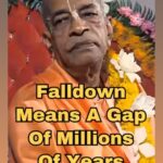 Anagha Bhosale Instagram - Fall down means a gap of Millions of years…..please follow the four regulative principles, chant Hare Krishna mahamantra & follow ur Gurudev’s instructions till ur last breath to make this human birth successful ✨🦚 Srila Prabhupada ki Jai We can’t risk this human birth, we don’t know our next body please chant Hare Krishna mahamantra everyone 🙏🏻