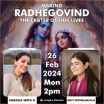 Anagha Bhosale Instagram - Hare Krishna, dandavat pranam to everyone, get ready for a Spiritual Discussion Instagram live Today 2pm 🙏🏻