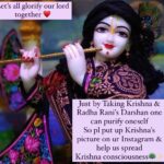 Anagha Bhosale Instagram - Whatever we have is not ours it’s his so let’s put him first & with a grateful heart…..Please everyone help Srila prabhupada to spread Krishna consciousness….pl put up a picture of Krishna & tell everyone the importance of becoming Krishna conscious. It’s important we spread the awareness of how important human birth is ✨🦚 Type Hare Krishna everyone ⬇️