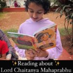 Anagha Bhosale Instagram - Prahlad Maharaj explains in SB 7.6.1: Prahlāda Mahārāja said: One who is sufficiently intelligent should use the human form of body from the very beginning of life — in other words, from the tender age of childhood — to practice the activities of devotional service, giving up all other engagements. The human body is most rarely achieved, and although temporary like other bodies, it is meaningful because in human life one can perform devotional service. Even a slight amount of sincere devotional service can give one complete perfection. . If you can make one child Krishna conscious, it is a great service. Krishna will be very pleased. So, so many children will come.” “If we are able to make a whole generation of our children into fine Krishna Conscious preachers, that will be the glory of our movement and the glory of your country as well. Pastimes of Krishna in the books helps children learn to read without absorbing the materialistic values presented in other reading books. These pastimes of the Lord are beautiful and purifying, whether in Prabhupada’s books or in a children’s book format. Parents should all be doing this nice devotional activity with their Vaikuntha children daily.