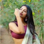 Ananya Nagalla Instagram - Like a painting 🖼️ #ananyanagalla #throwbackphotoshoot❤️