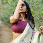 Ananya Nagalla Instagram - Like a painting 🖼️ #ananyanagalla #throwbackphotoshoot❤️