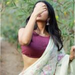 Ananya Nagalla Instagram - Like a painting 🖼️ #ananyanagalla #throwbackphotoshoot❤️